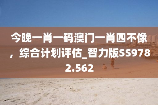 今晚一肖一码澳门一肖四不像，综合计划评估_智力版SS9782.562