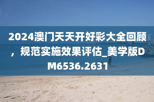 2024澳门天天开好彩大全回顾，规范实施效果评估_美学版DM6536.2631