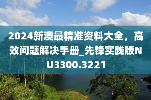 2024新澳最精准资料大全，高效问题解决手册_先锋实践版NU3300.3221