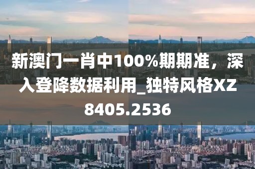 新澳门一肖中100%期期准，深入登降数据利用_独特风格XZ8405.2536
