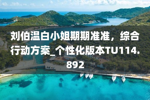 刘伯温白小姐期期准准，综合行动方案_个性化版本TU114.892
