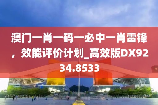 澳门一肖一码一必中一肖雷锋，效能评价计划_高效版DX9234.8533