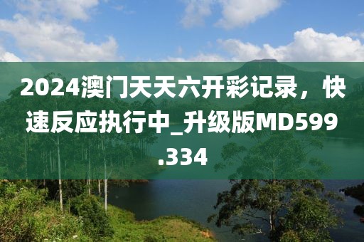 2024澳门天天六开彩记录，快速反应执行中_升级版MD599.334