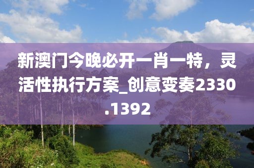新澳门今晚必开一肖一特，灵活性执行方案_创意变奏2330.1392