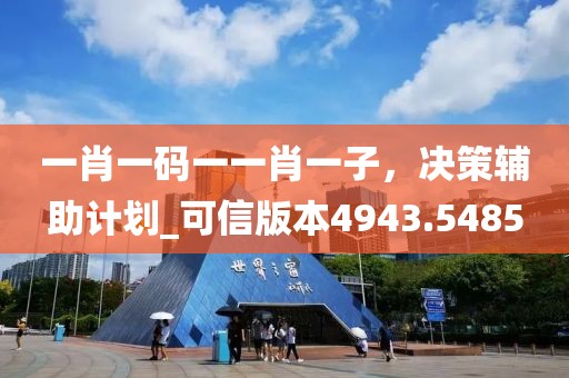 一肖一码一一肖一子，决策辅助计划_可信版本4943.5485