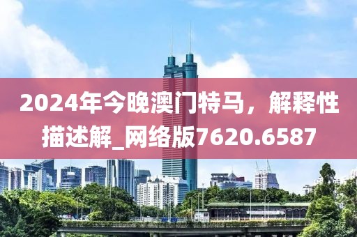 2024年今晚澳门特马，解释性描述解_网络版7620.6587