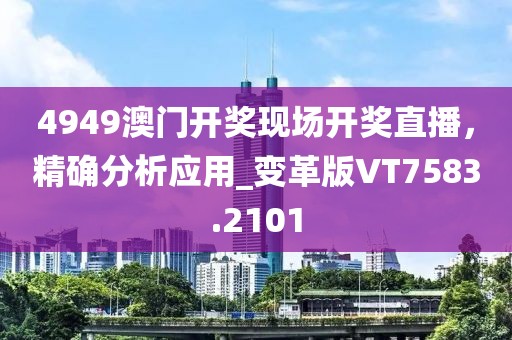 4949澳门开奖现场开奖直播，精确分析应用_变革版VT7583.2101