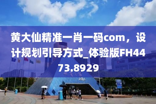 黄大仙精准一肖一码com，设计规划引导方式_体验版FH4473.8929