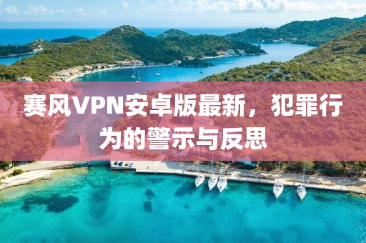 赛风VPN安卓版最新，犯罪行为的警示与反思