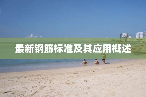 最新钢筋标准及其应用概述