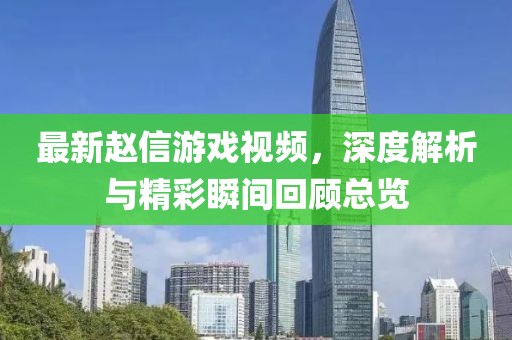 最新赵信游戏视频，深度解析与精彩瞬间回顾总览