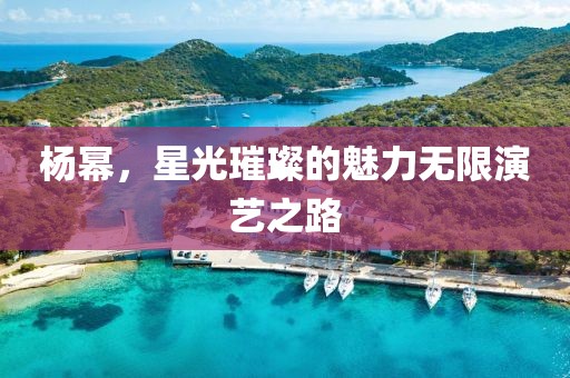 杨幂，星光璀璨的魅力无限演艺之路