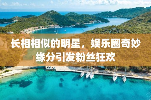 长相相似的明星，娱乐圈奇妙缘分引发粉丝狂欢